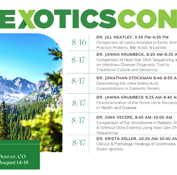 Meet the MiDOG team at the ExoticsCon in Denver, CO