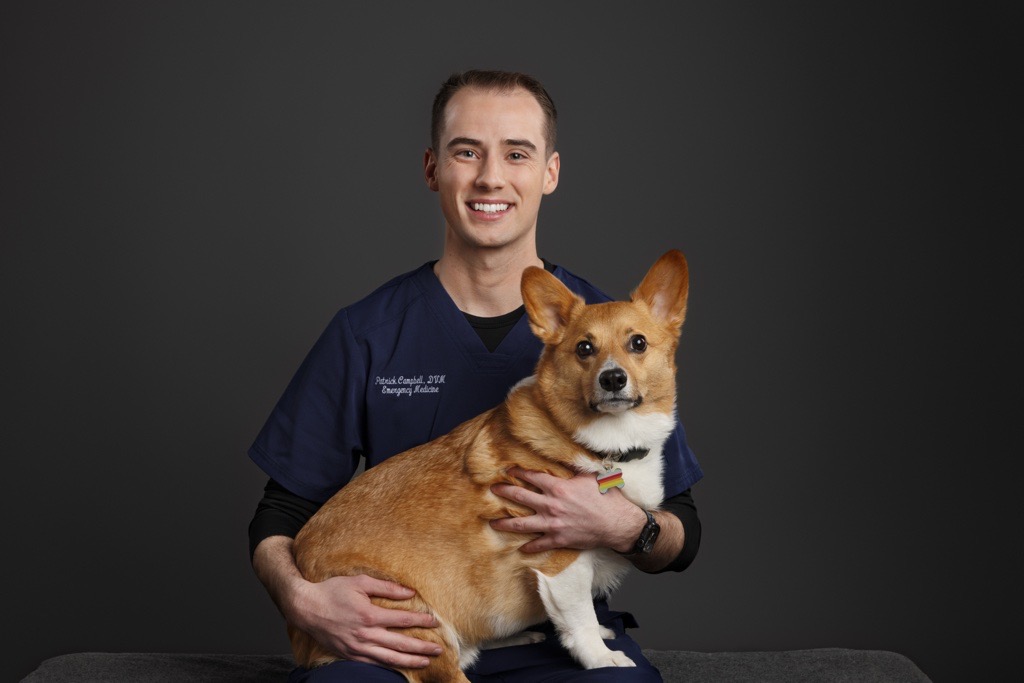 Dr. Patrick Campbell Joins the MiDOG Veterinary Team Announcement graphic welcoming Patrick Campbell, DVM, to the MiDOG team and highlighting his role supporting veterinary consultations and clinical insight for MiDOG results.