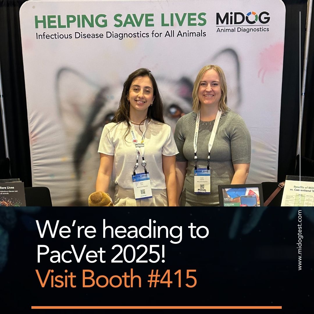 MiDOG Booth Staff