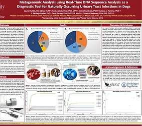 MiDOG Publication: Metagenomic Analysis using Real-Time DNA Sequencing Analysis as a Diagnostic Tool for Naturally-Occuring Urinary Tract Infections in Dogs